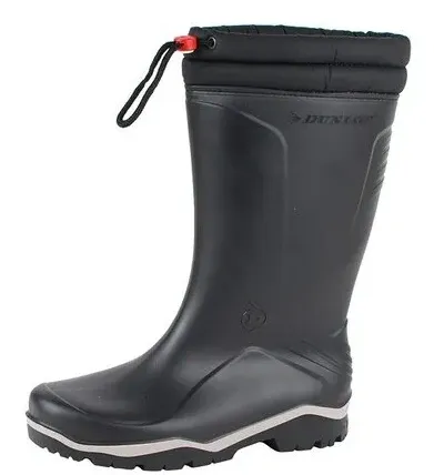 Dunlop K400061 Blizzard gevoerde laars PVC zwart Zwart voorkant