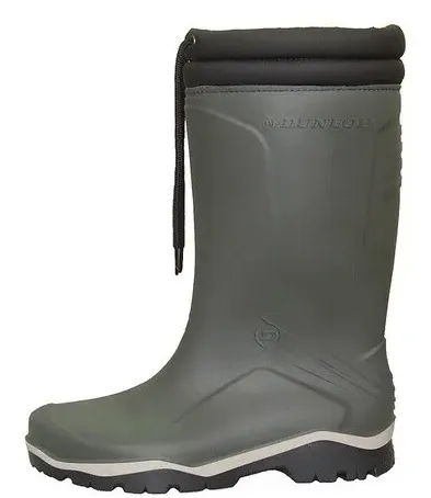 Dunlop K486061 Blizzard gevoerde laars pvc groen Groen voorkant