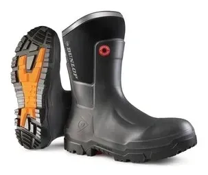 Dunlop LG8HU42 Heavy Duty S5 SnugBoot Zwart voorkant