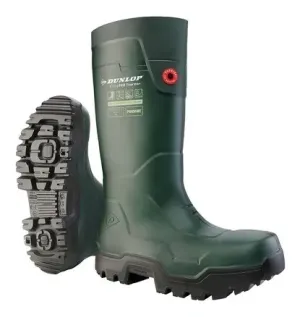 Dunlop LP8KL01 Fieldpro Thermo+ knielaars S5L groen Groen voorkant