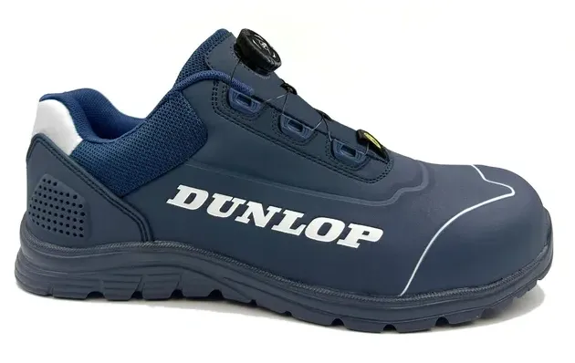 Dunlop Matt lage veiligheidssneaker S3S Blauw voorkant
