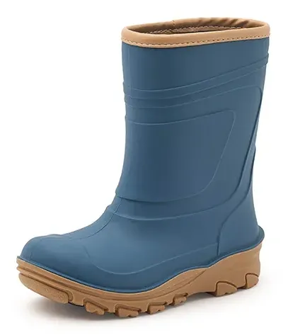 Gevavi Milo Comfortabele SEBS regenlaars voor kinderen Blauw voorkant