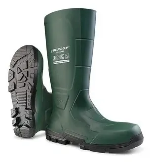 Dunlop NA0KL01 Acifort JobGUARD knielaars groen Groen voorkant