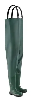 Dunlop NB2KL.CW Work It waadpak PVC S5 groen Groen voorkant