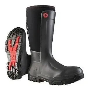 Dunlop NE68A93 WorkPro S5 Snugboot zwart Zwart voorkant