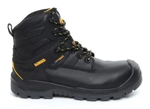 Dewalt Springfield hoge veiligheidsschoen S3 zwart Zwart voorkant