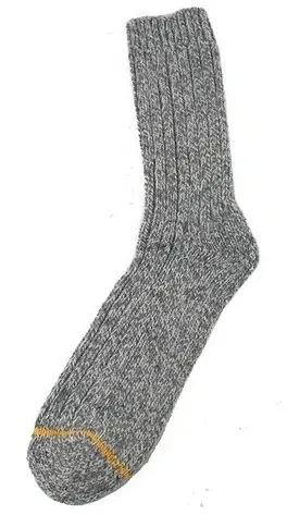 Gevavi ST07 extra warm sokken 2 paar/bundel grijs Grijs voorkant