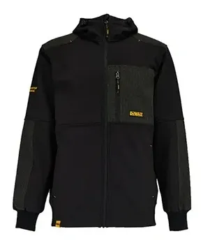 Dewalt Tough softshell Zwart voorkant