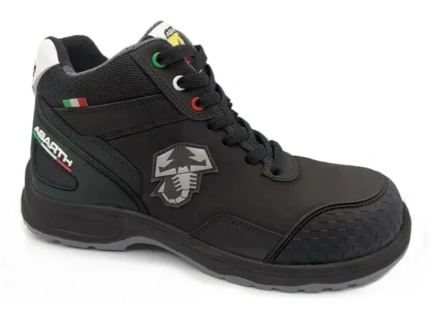 Abarth X-Treme Zerocento hoge veiligheidsschoen S3 zwart Zwart voorkant