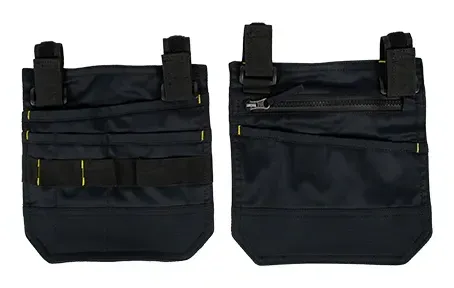 Safety Jogger Holster Pocket Zwart voorkant