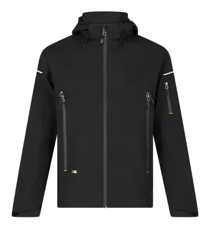 Safety Jogger Kasai Rain Jacket M Zwart voorkant