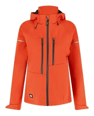 Safety Jogger Kasai Rain Jacket W Rood voorkant