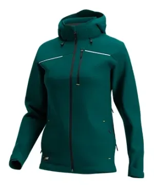 Safety Jogger Kasai Softshell Jacket W Turkish Blue voorkant
