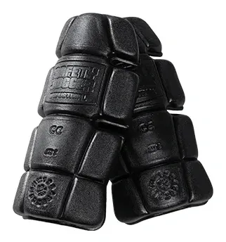 Safety Jogger Knee Pads Ergo Zwart voorkant