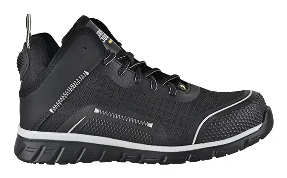 Safety Jogger LIGERO2 S1P Mid Zwart voorkant
