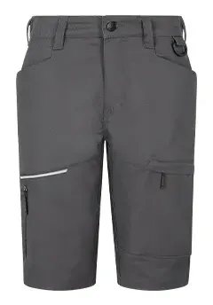 Safety Jogger Mekong Short Donkergrijs voorkant