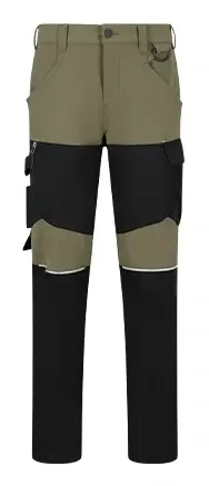 Safety Jogger Oak Trousers M Khaki / Zwart voorkant