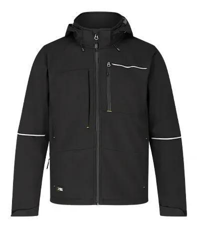 Safety Jogger Oak Softshell Jacket M Zwart voorkant