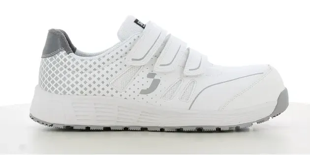 Safety Jogger Pacco S1PS Low Wit voorkant