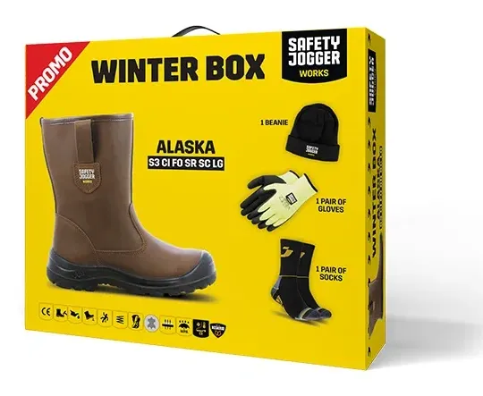 Safety Jogger Winterbox Alaska Bruin voorkant