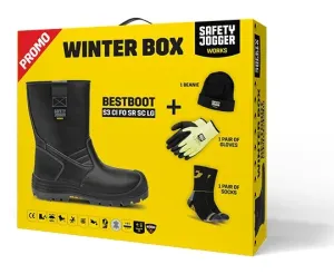 Safety Jogger Winterbox Bestboot Zwart voorkant