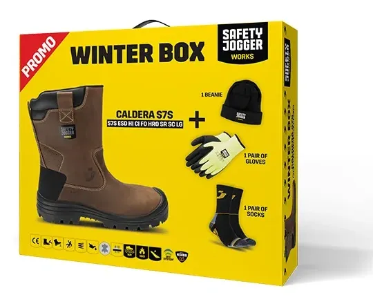Safety Jogger Winterbox Caldera S7S Bruin voorkant