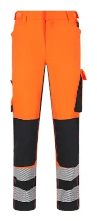 Safety Jogger Scuti Hv Trousers M Oranje / Zwart voorkant