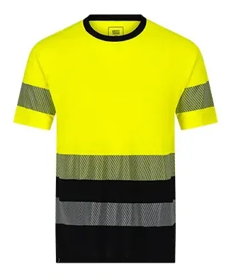 Safety Jogger Scuti Tshirt M Geel / Zwart voorkant