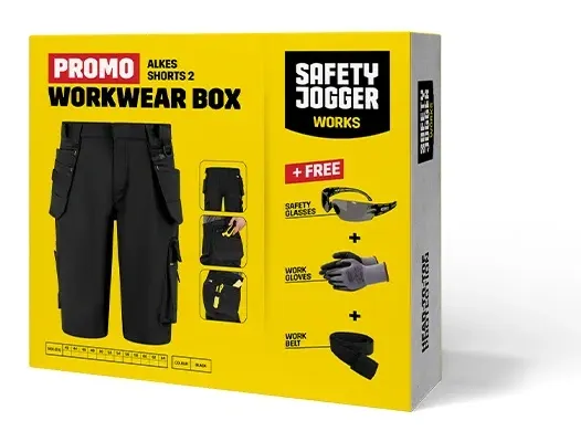 Safety Jogger Workwear Box Alkes S Zwart voorkant