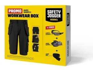 Safety Jogger Workwear Box Alkes S Zwart voorkant
