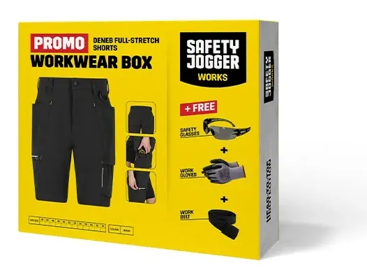 Safety Jogger Workwear Box Dfs Sh Zwart voorkant