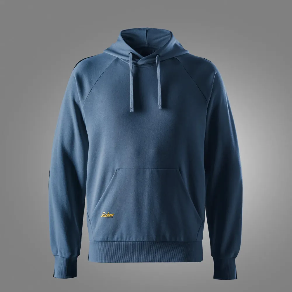 Snickers 2011 Terry Hoodie Steen Blauw voorkant