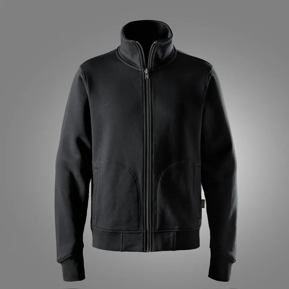 Snickers 2045 Zware Kwaliteit Hoodie Zwart voorkant
