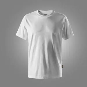 Snickers 2502 Classic T-Shirt Wit voorkant