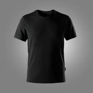 Snickers 2540 Slim Fit T-Shirt Zwart voorkant