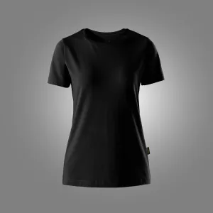 Snickers 2547 Slim Fit Dames T-Shirt Zwart voorkant