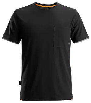 Snickers 2598 AllroundWork, 37.5® T-Shirt met Korte Mouwen Zwart voorkant