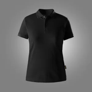 Snickers 2717 Classic Dames Poloshirt Zwart voorkant