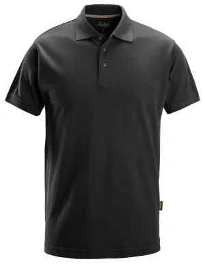 Snickers 2718 Classic Poloshirt Zwart voorkant