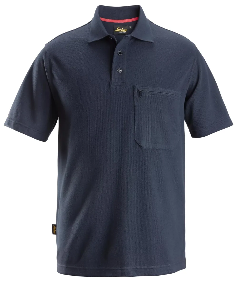Snickers 2760 ProtecWork, Poloshirt Donker Blauw voorkant