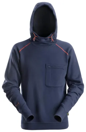 Snickers 2862 ProtecWork, Hoodie Donker Blauw voorkant