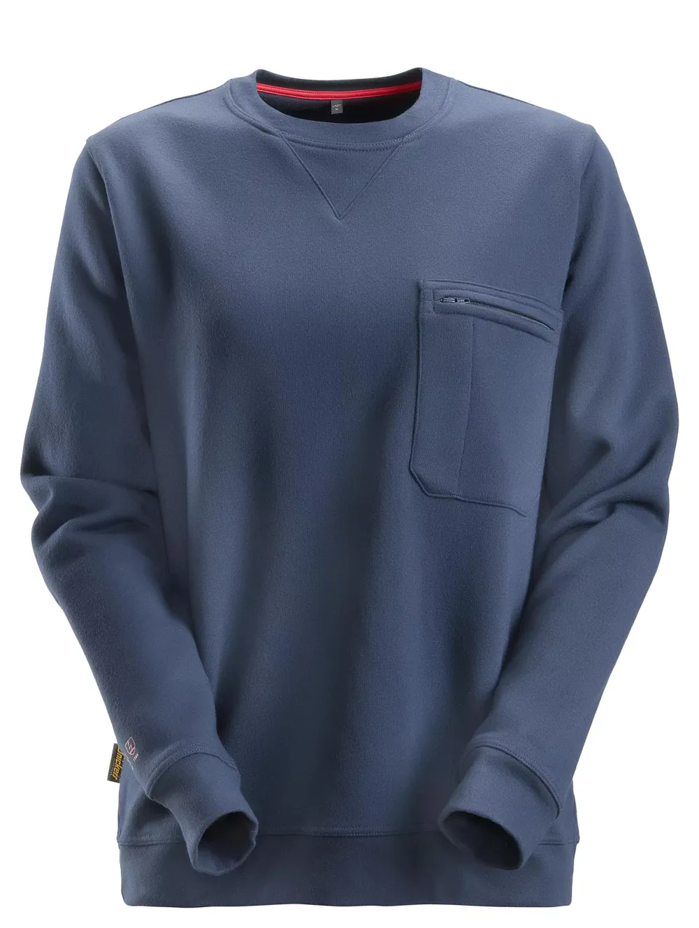 Snickers 2867 ProtecWork, Dames Sweatshirt Donker Blauw voorkant