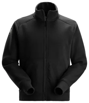 Snickers 2874 Cordura® Tech Sweatshirt Vest Zwart - Zwart voorkant