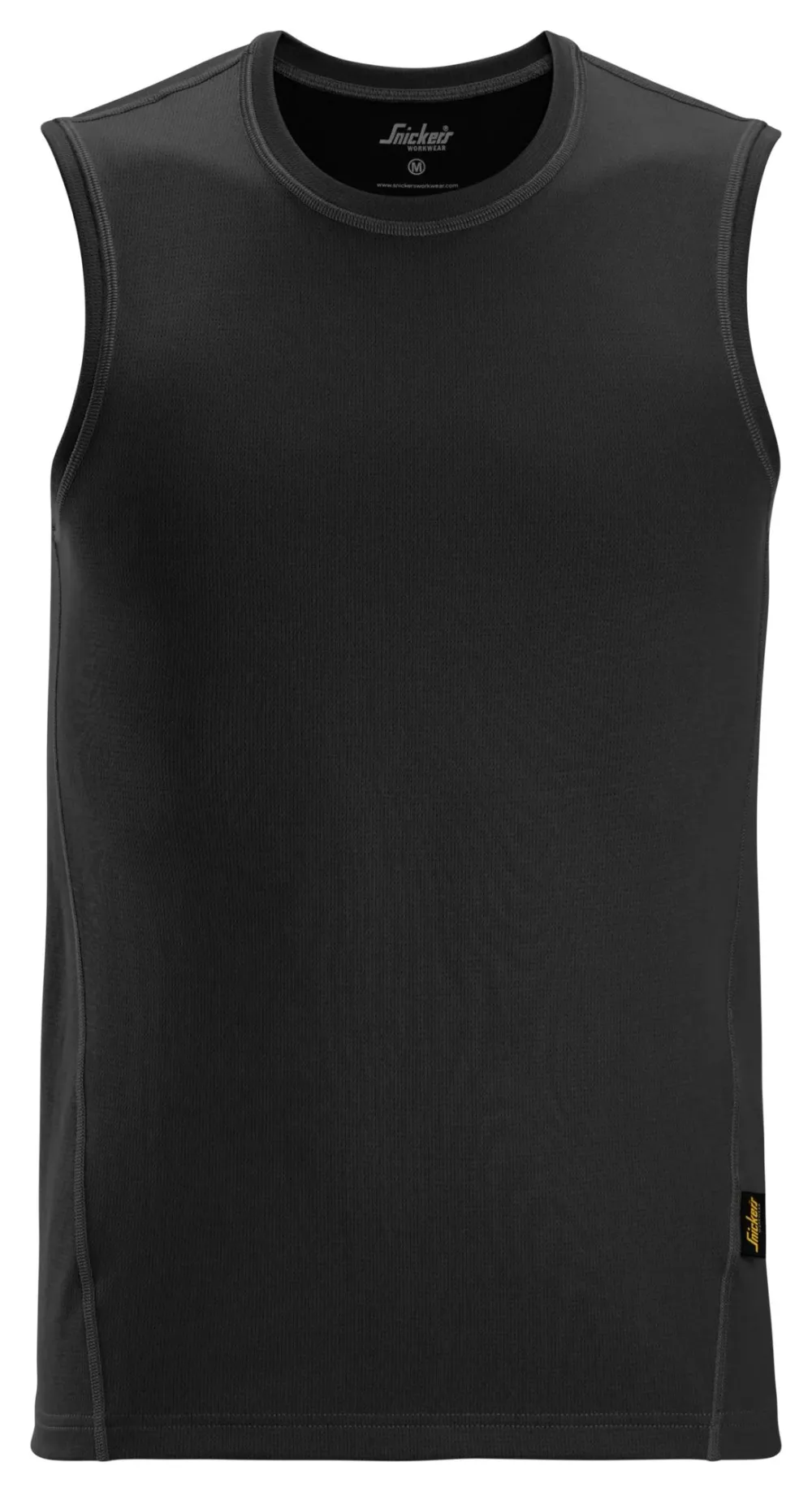 Snickers 2956 StayFresh Tanktop Zwart voorkant