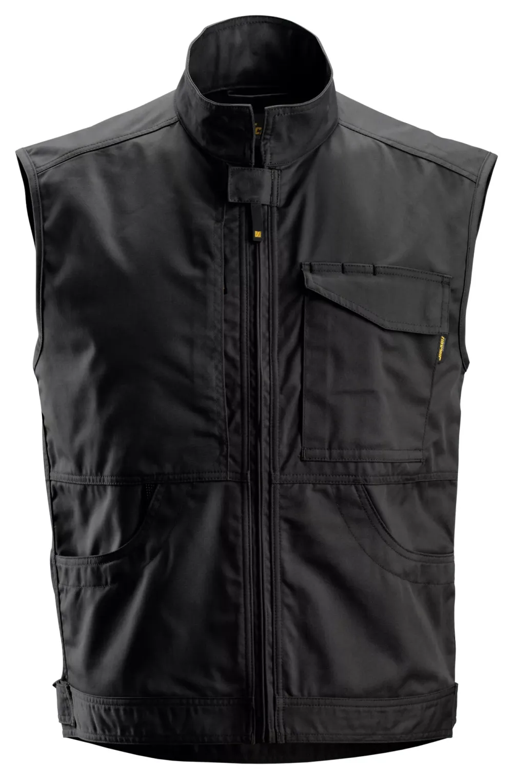 Snickers 4373 Service Vest Zwart voorkant