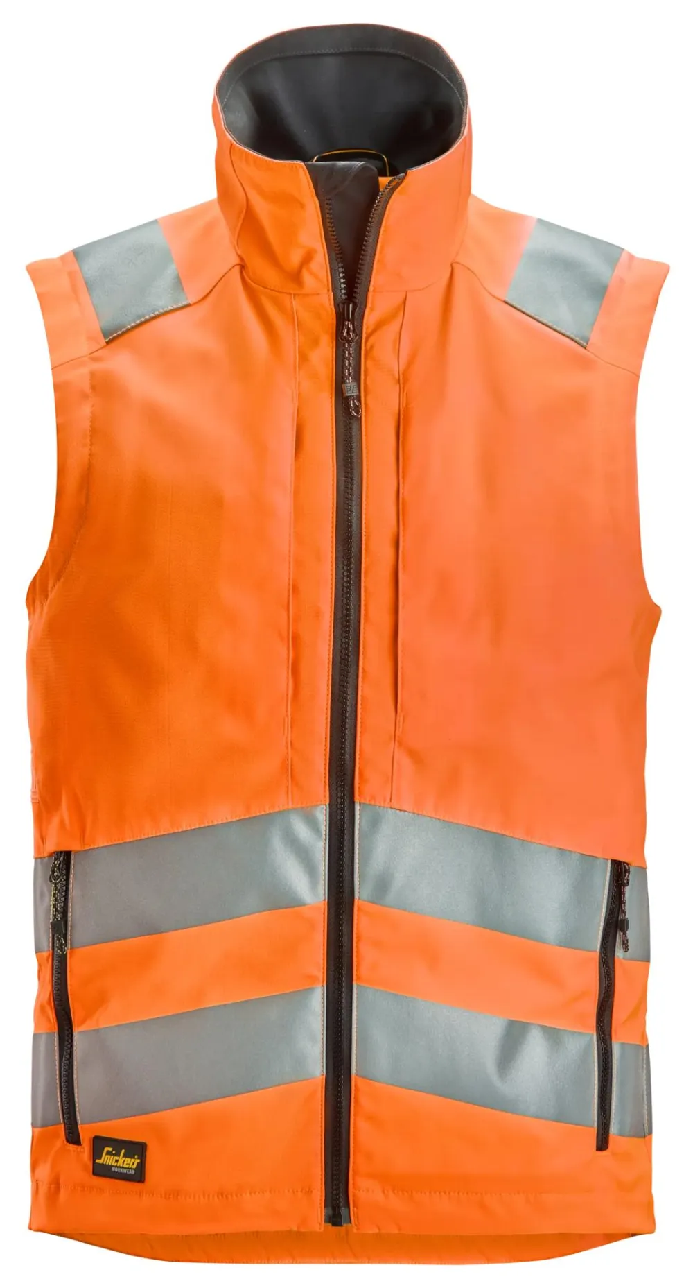 Snickers 4534 High-Vis, Vest Klasse 1/2 High Vis Oranje voorkant