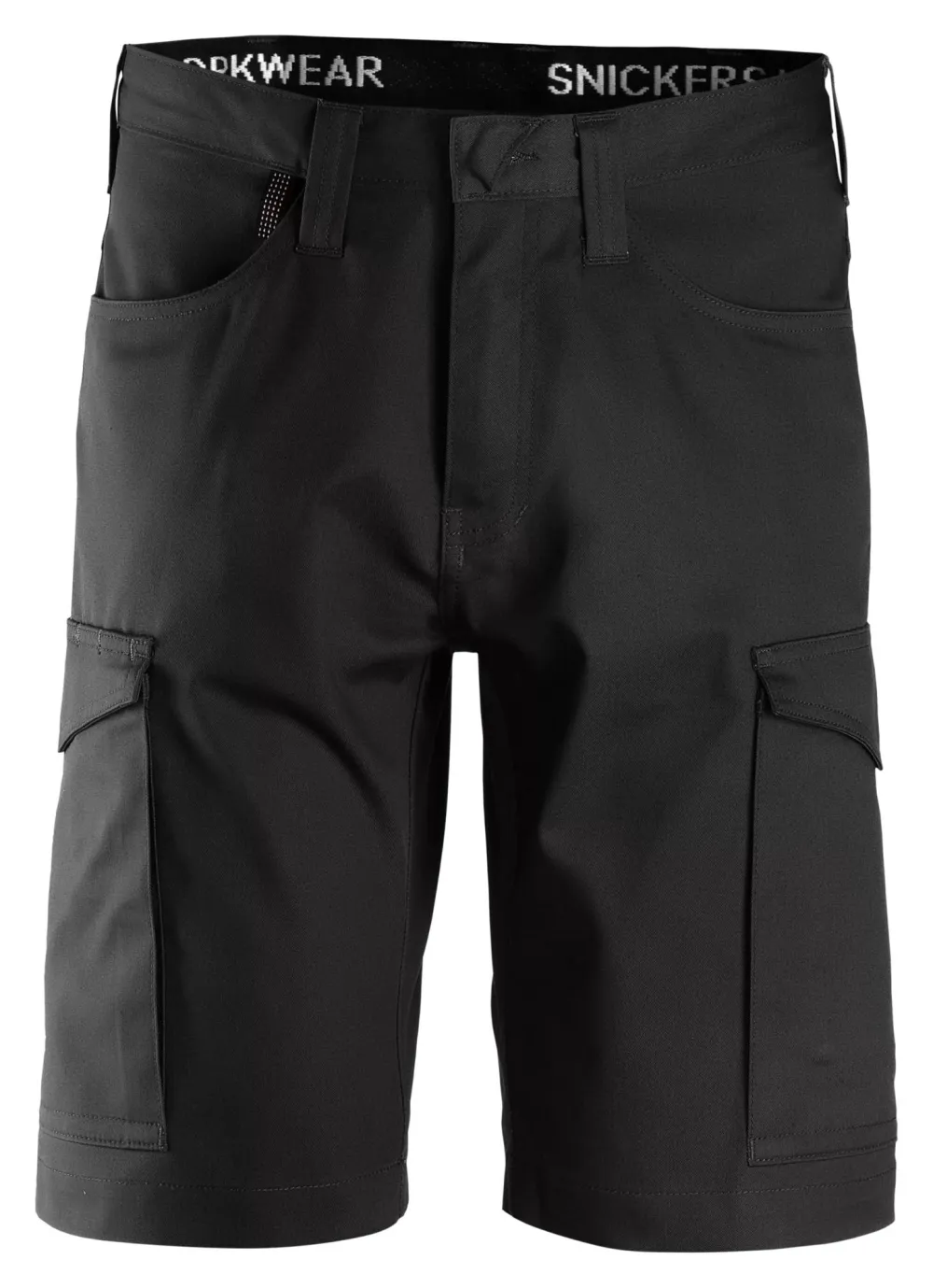 Snickers 6100 Service Shorts Zwart voorkant