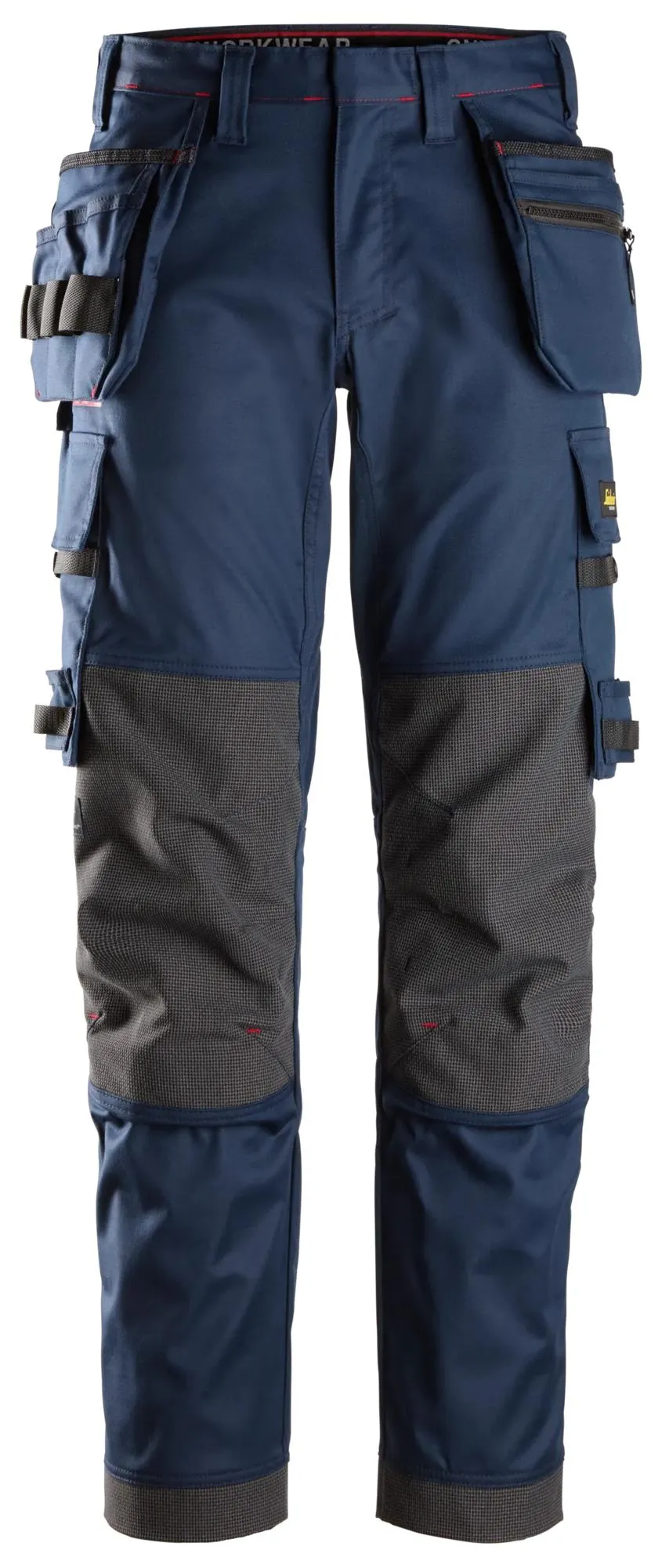 Snickers 6273 ProtecWork, 2-Way Stretch Werkbroek met Holsterzakken Donker Blauw voorkant