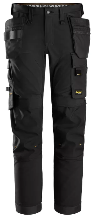 AllroundWork, 4-Way Stretch Werkbroek Winddicht met Holsterzakken