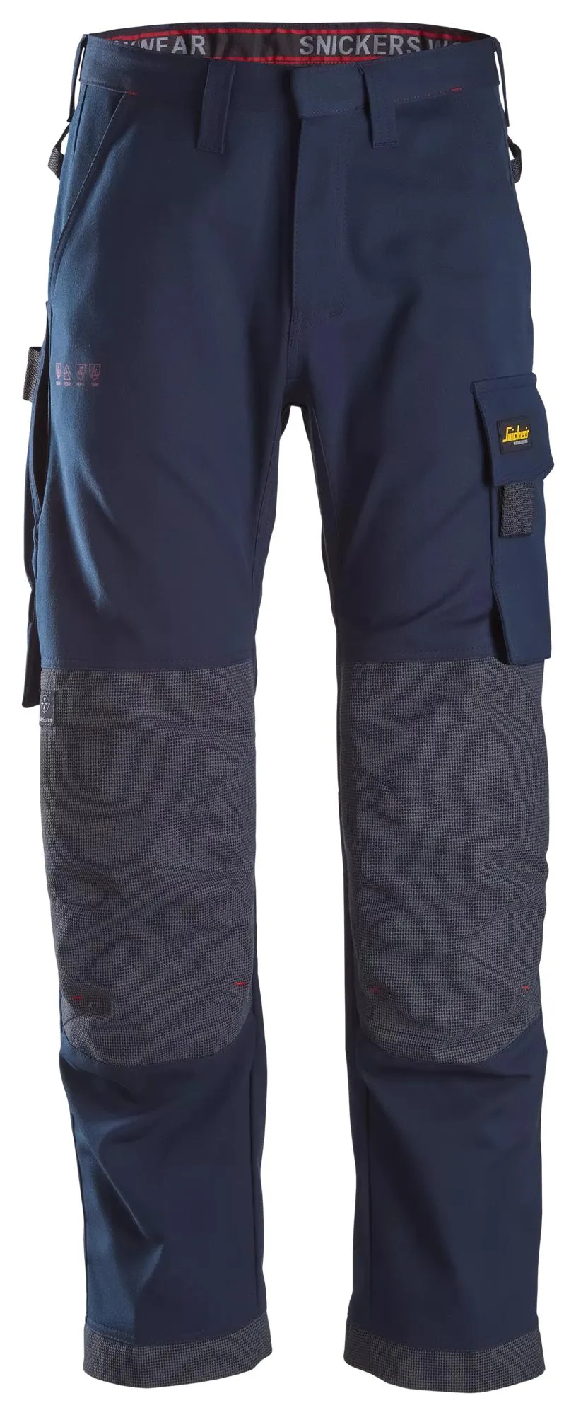 Snickers 6386 ProtecWork, Werkbroek Donker Blauw voorkant
